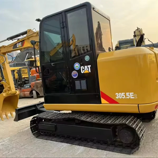 Горячая Распродажа хорошее состояние мини кошка 305SR экскаватор дешево для