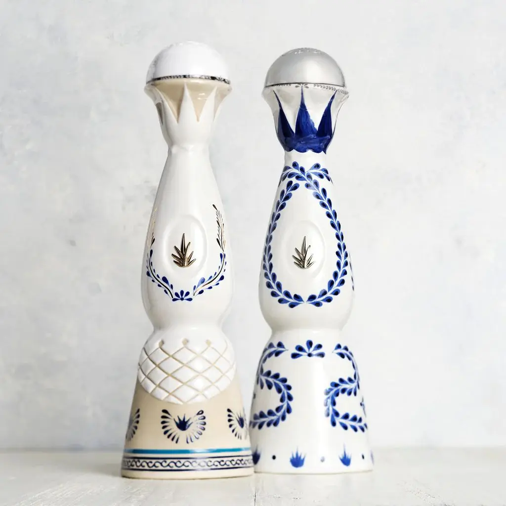 Original Clase Azul Reposado Tequila Ceramic 750mlBottle / Hand Painted / 750 ml Size for sale