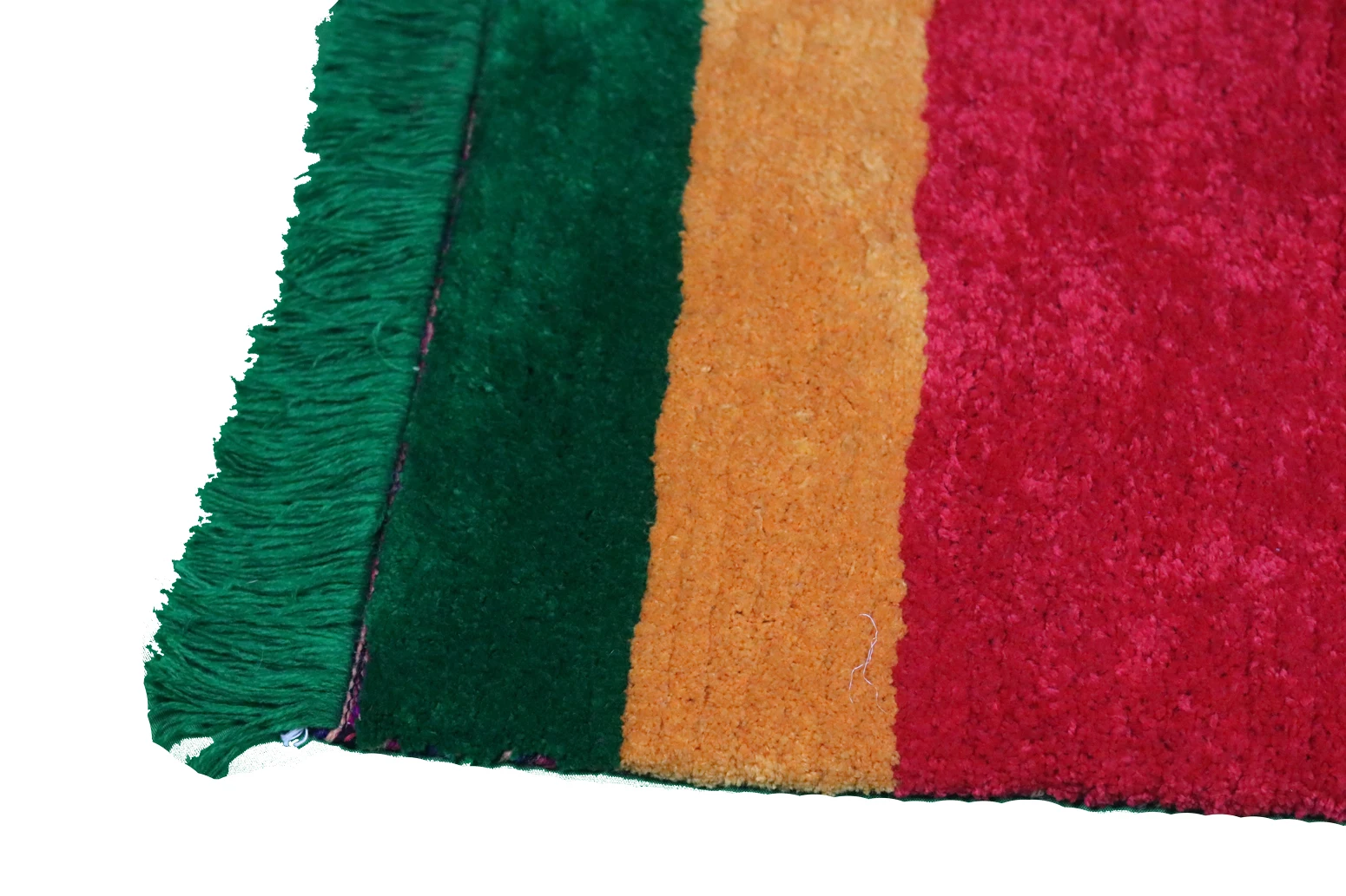 Hand Loom Wool Carpets Cotton Bohemian Style Small Area Rug Washable Handmade craft wool mat