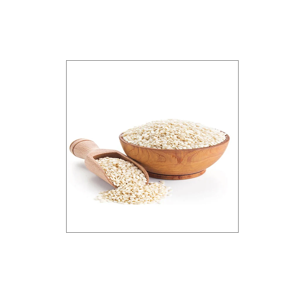 Premium Quality Natural White Hulled Sesame From India
