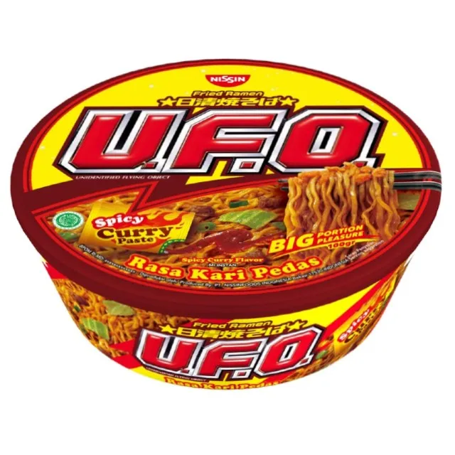 Instant Soup Ramen Nissin UFO Noodles Cup Ramen 88 gram Instant Cup Noodle
