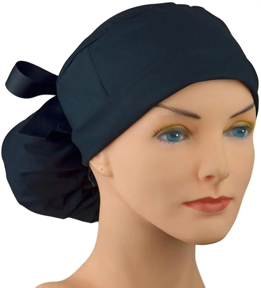 Цветные хирургические шапки с зажимом для головы врачей волос медсестер операционной разноцветные хлопковые Завязки спины