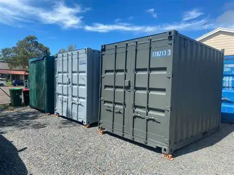 Используемый 40-футовый стандартный контейнер для доставки