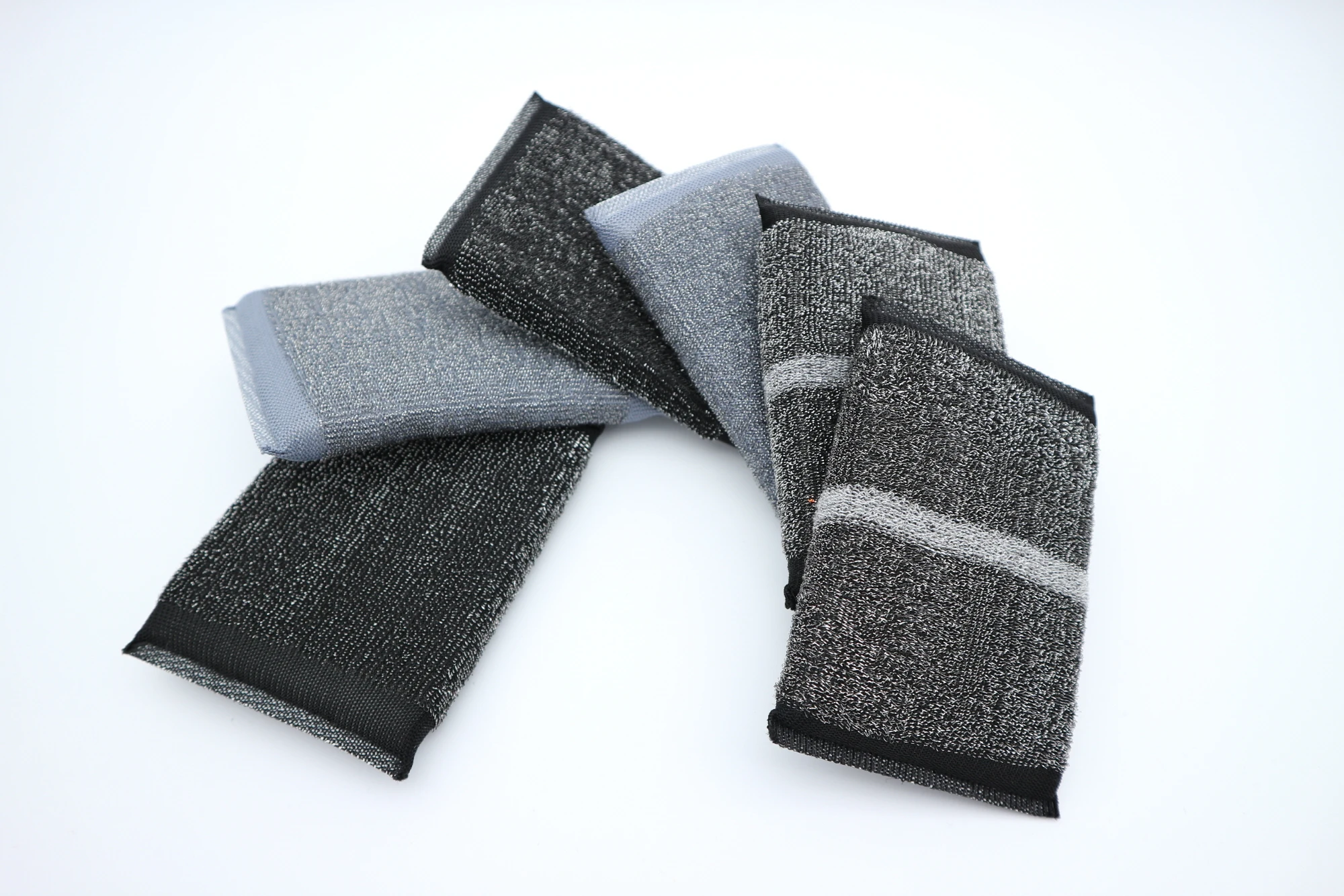 Dairy Black and White belt stainless steel sponge no rust and broken ultra tough Stains - Kitchen sponge by KOREA