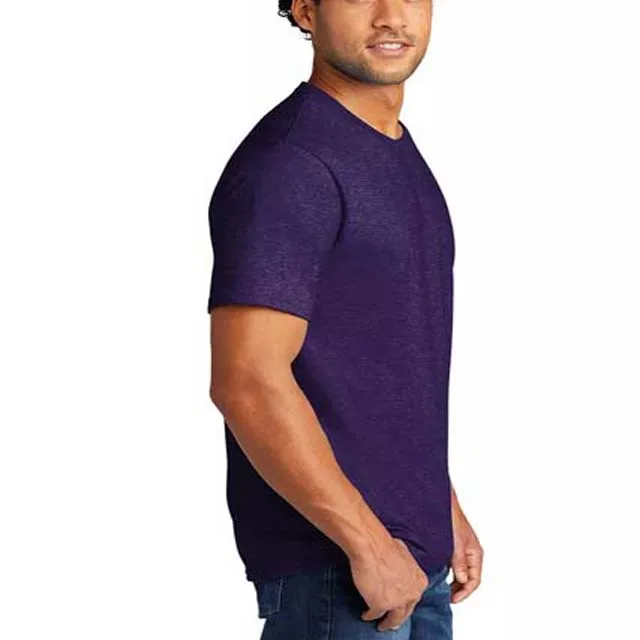 T Shirt Men Clothes New Summer Style Fashion 2022 Purple Color 65%Cotton 35%Polyester Custom Logo Crewneck Short Sleeve T Shirts