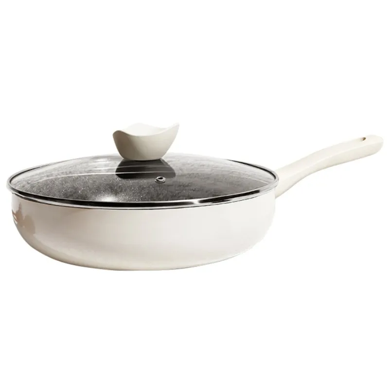 Velosan OEM 3pcs Dutch Oven Granite Marble Non Stick Coating Cookware Set