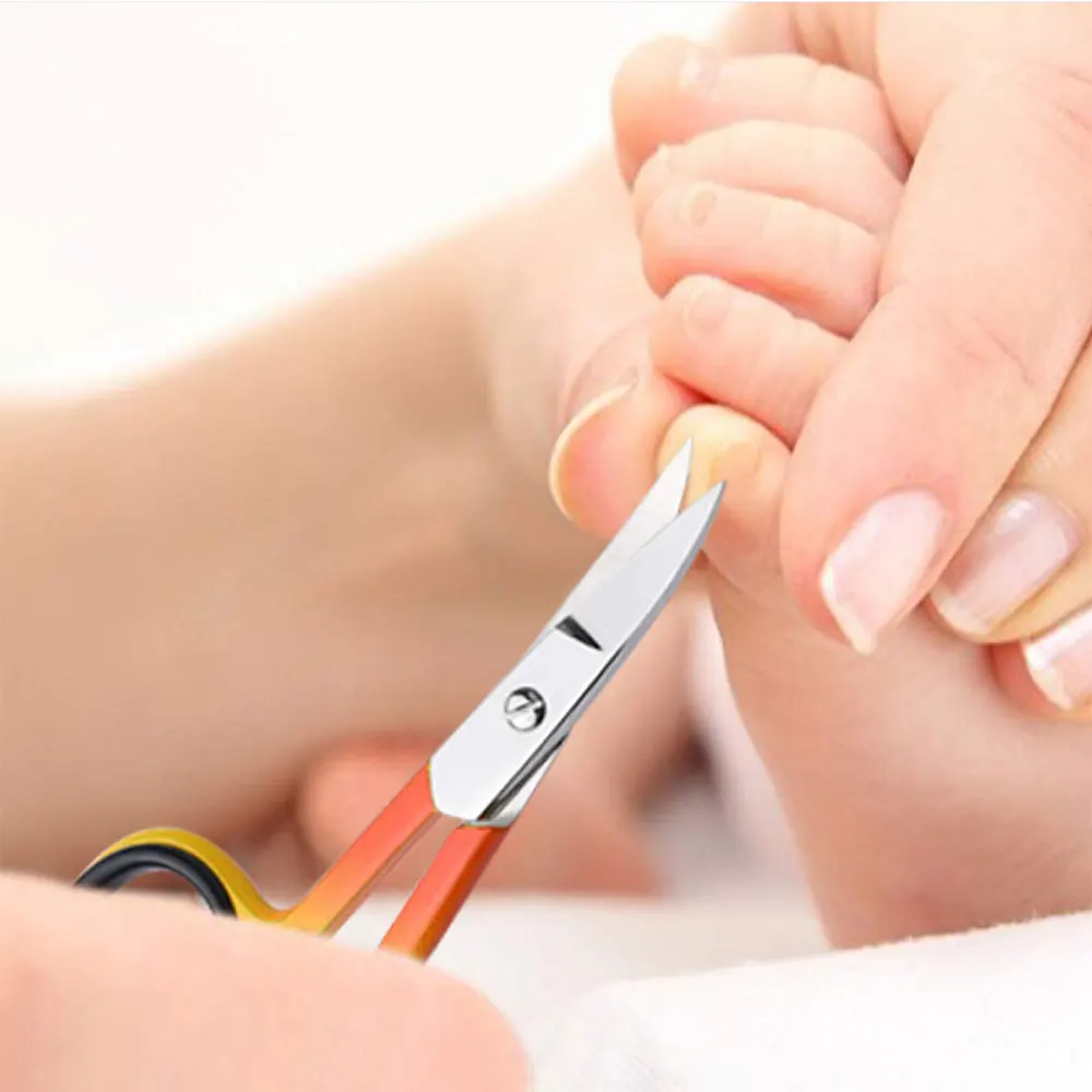 Cuticle Scissors High Quality Cuticle Manicure Scissors Right-handed Scissors Nail Care Customized Sharp