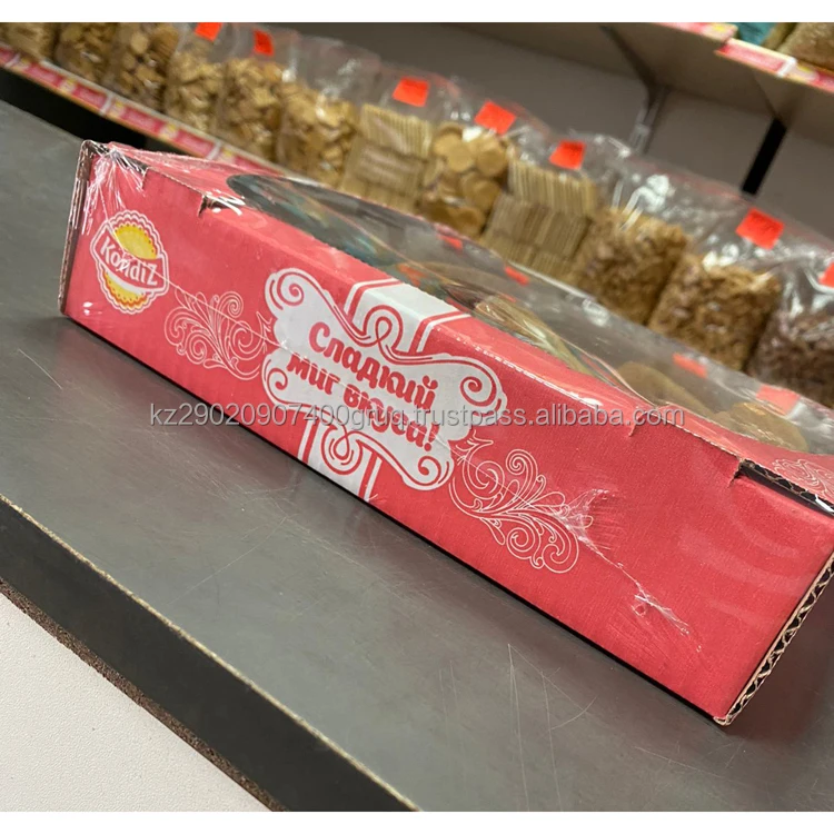 Cookie snacks double layer natural grain snacks good quality wholesale prices hot sale cookies and buscuits