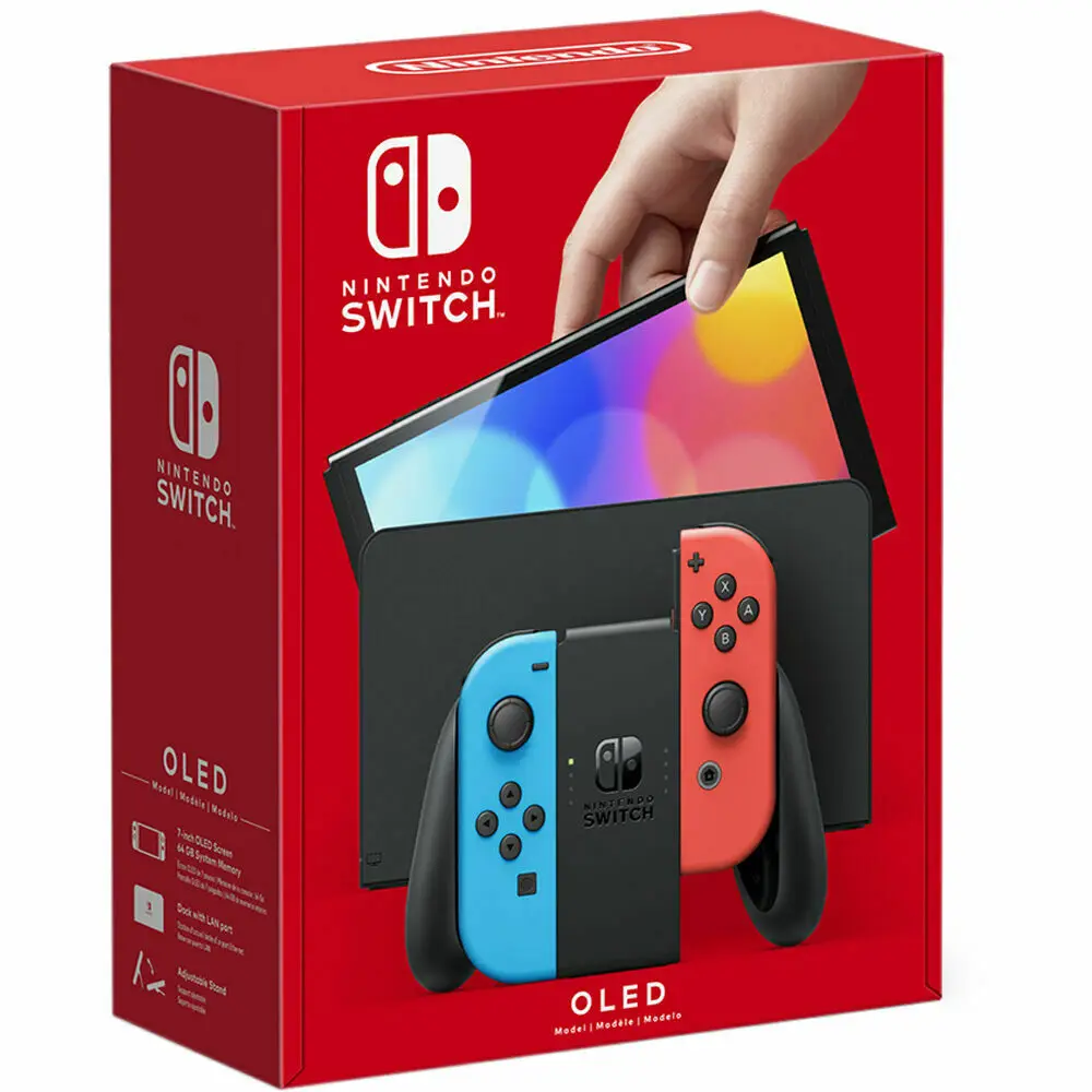 BUY 5 GET 3 FREE For Nintendo Switch OLED Model  Handheld Console - 64GB - White-New
