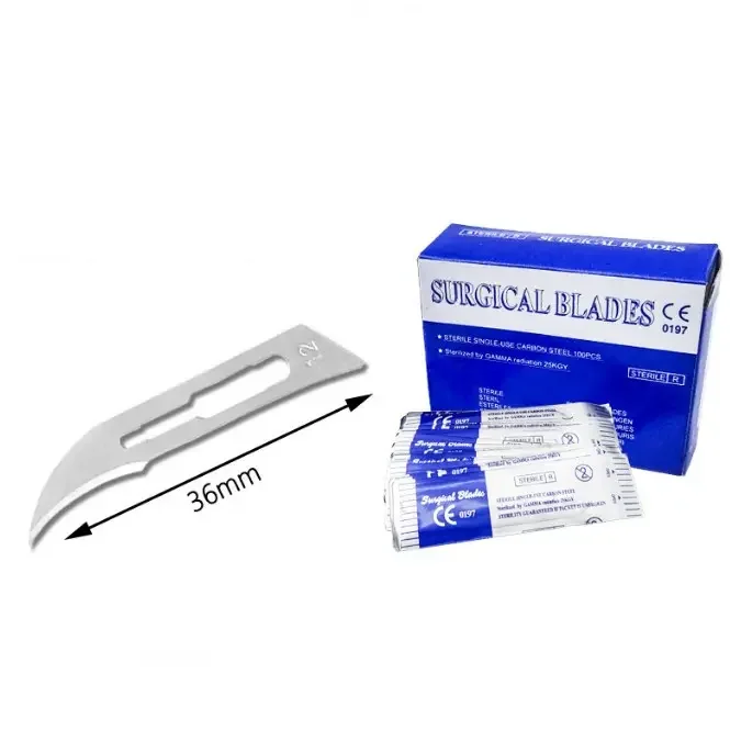 Sterilized Surgical Medical No 11 15 23 24 25 Custom Disposable Surgical Blades Size 11 For Surgical Operation
