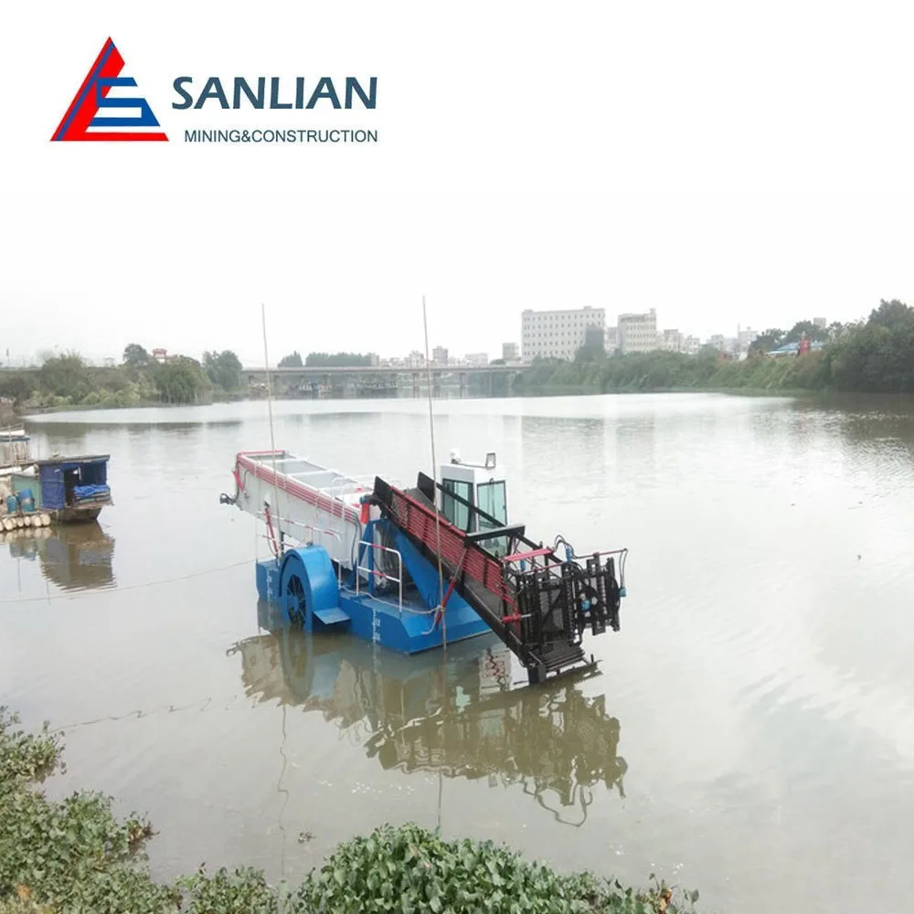 Aquatic plant harvesting boat manufacturer/Water grass harvester/Aquatic plant harvesting vessel specifications