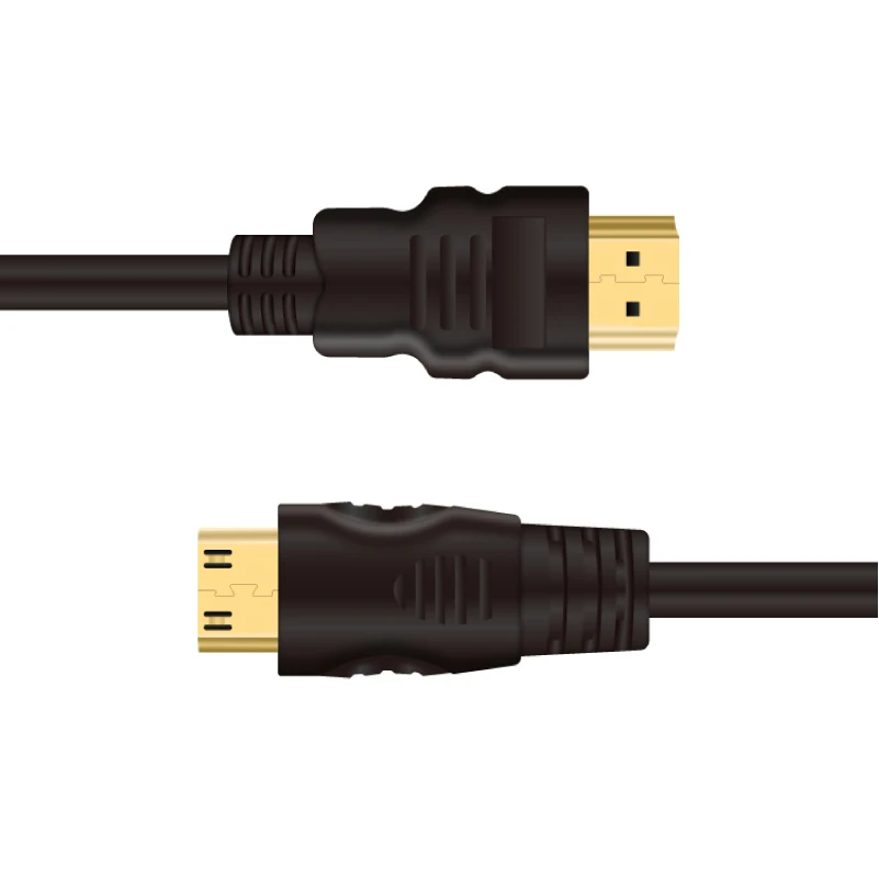 SIPU Customizable  MINI HDMI To HDM converter cable 1m 1.5m 2m 3m 5m support 1080P 4K  Mini HDMI cable