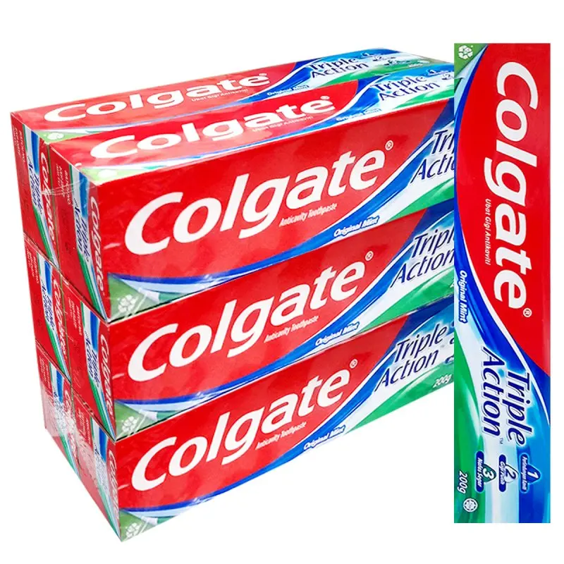 Зубная паста COLGATE тройного действия 6x200 г
