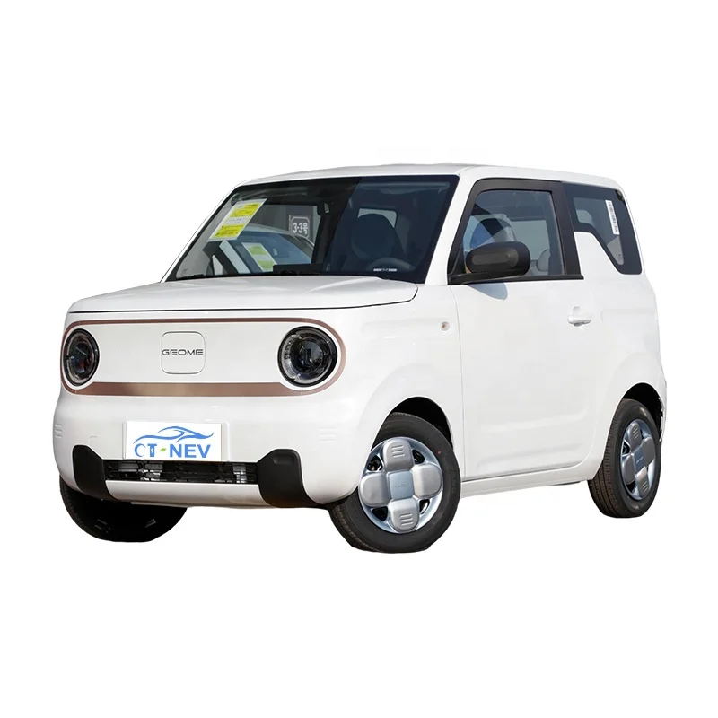 CT-NEV New Arrival Cheap Price Mini EV Geely Panda Mini Pure Electric Car for Adult 200km Range 4-seats Mini Used Car