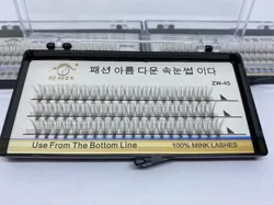 Factory price wispy volume eyelash extension trays individual false  Full Strip Eyelashes from Teelash +84942165086