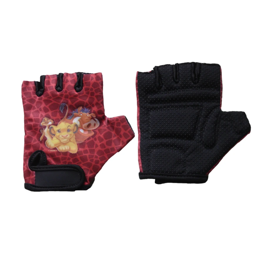 Wholesale Kids Cycling Wear Gloves Cartoon Printed Durable Anti-Slip Cheap Price In Stock Best Selling Cyclist Gloves
