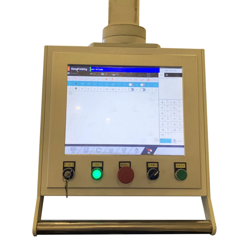 High Stability Opening Height 380mm Max Sheet Thickness Iron 1.5mm Automatic Metal Edge Bending Folding Machine