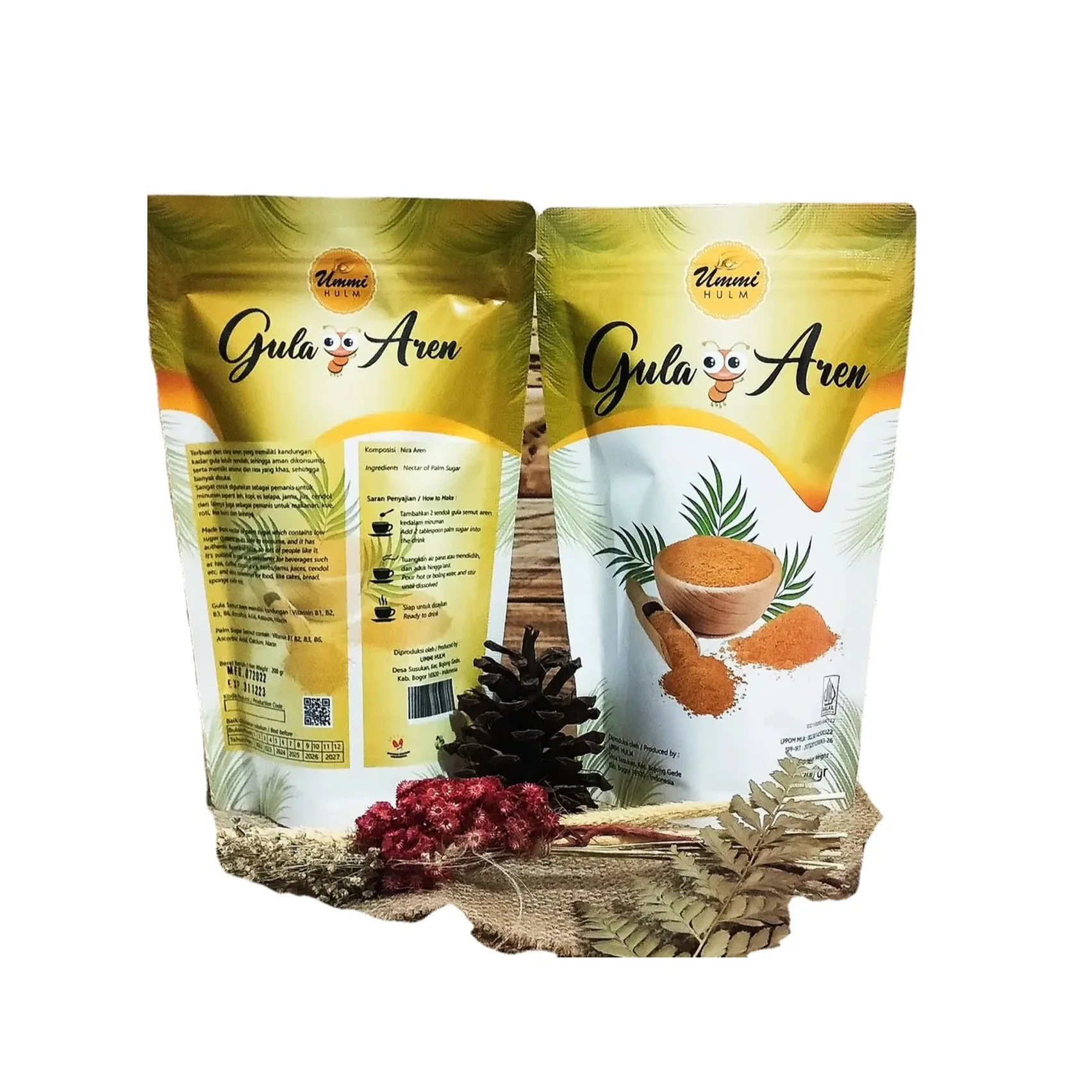Hot Selling High Quality Organic Palm Sugar For Food And Beverages Made From Sap Of Palm Trees Heritage Recipe From Indonesia
