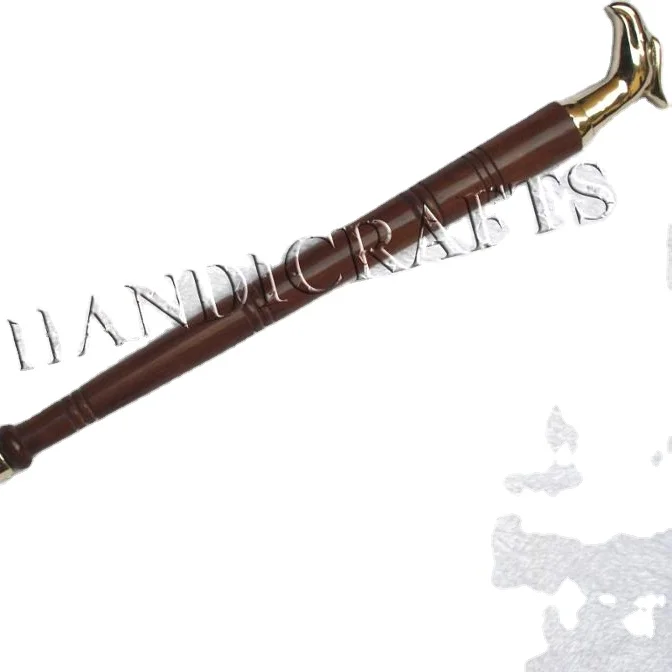 Деревянный и латунный обувной рожок с ручкой орла экстремального качества, дизайнерский деревянный и латунный рожок орла/рожок для обуви