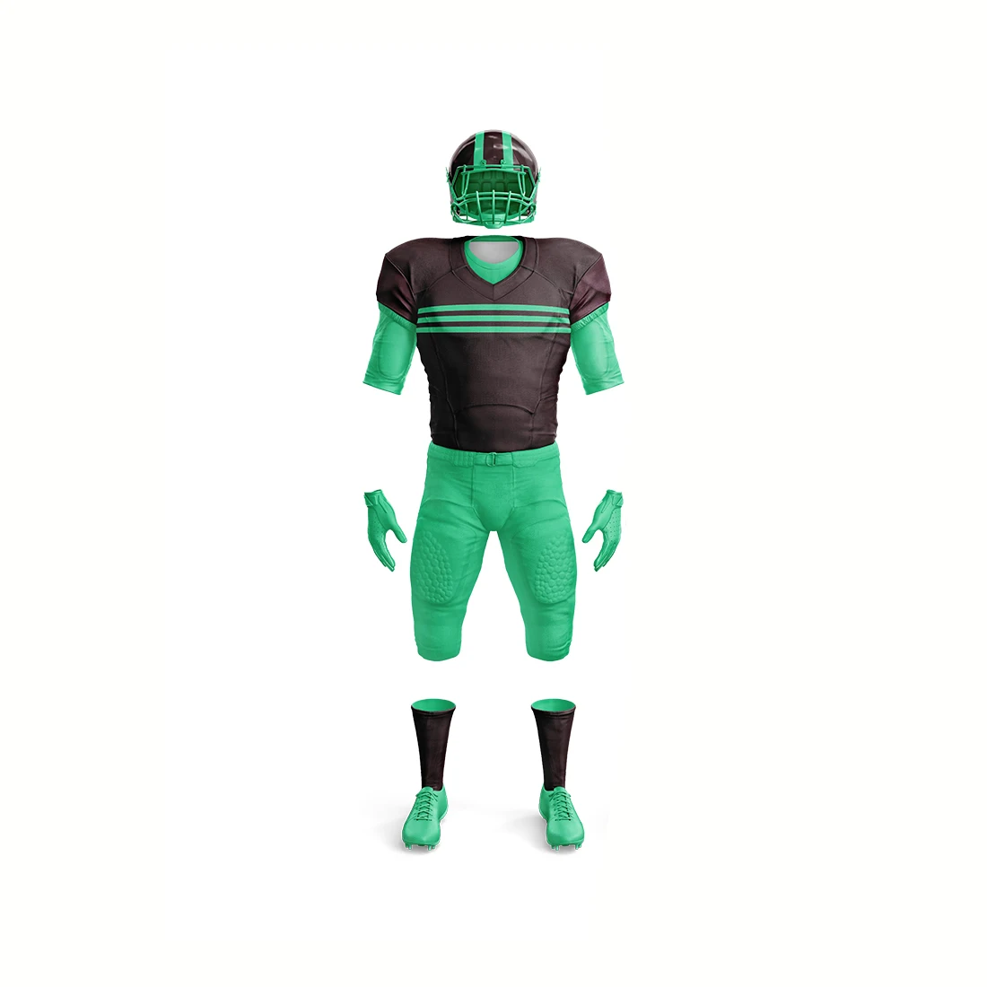 Best Selling Men American Football Uniform 2024 Wholesale Youth Tackle Twill American Football Uniforms