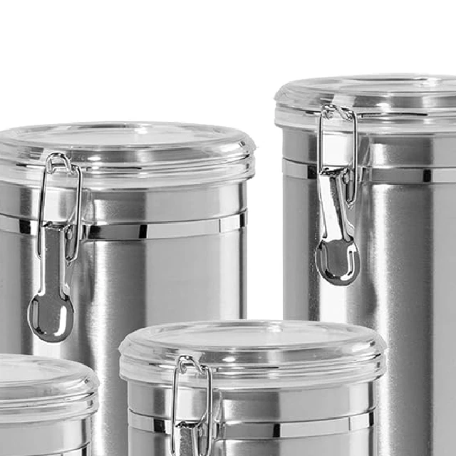 Buy Stylish Designed Kitchen Storage Canister with Custom Made Storage Box Canister For Sale By Exporters