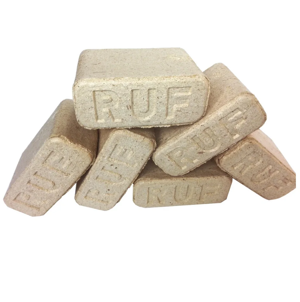 Heat Fuel Wood Briquettes Brazil RUF Briquette For Sale To Europe