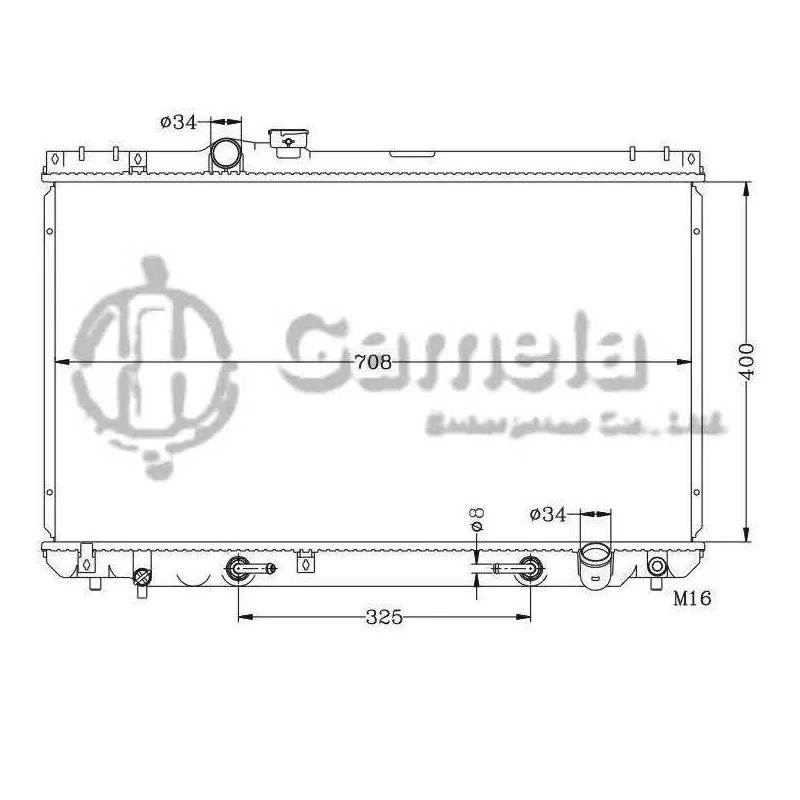 Radiator for CRESSIDA 96 - 98 JZX/GX100 AT 6112199N