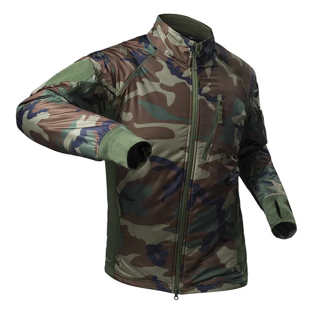 Jacket Factory Olive Green Breathable Suit Camping Outdoor Tactical Hunting Lightweight Cotton Clothing