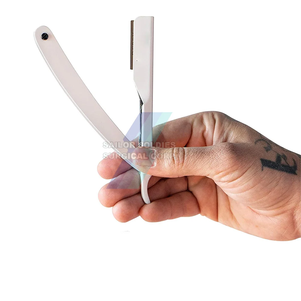 Производитель бритва для парикмахера из нержавеющей стали складной нож парикмахерский резак бороды оптовая продажа острая Парикмахерская
