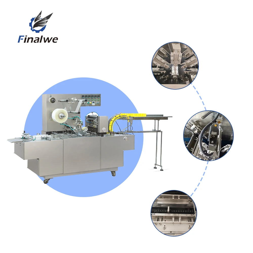 Automatic Cellophane Overwrapping Tobacco Wrapping Machine For Cigarettes Box
