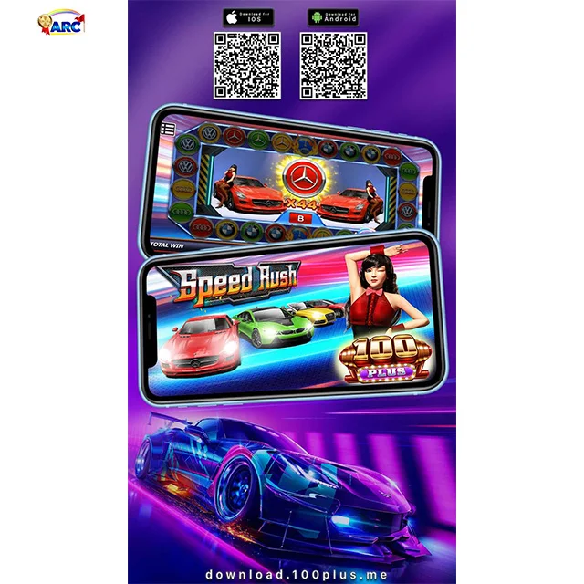 100 Plus online game Software APP coin game machine