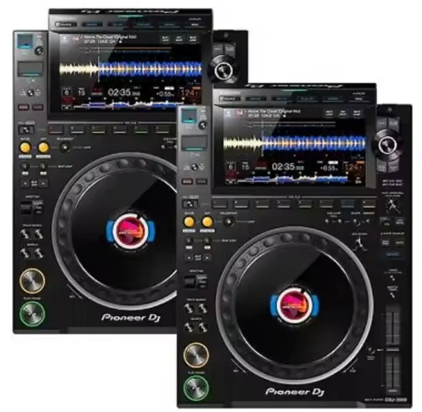 100% Authentic DJ CDJ-3000 2 Pair + Djm-V10 DJ Controller Mixer