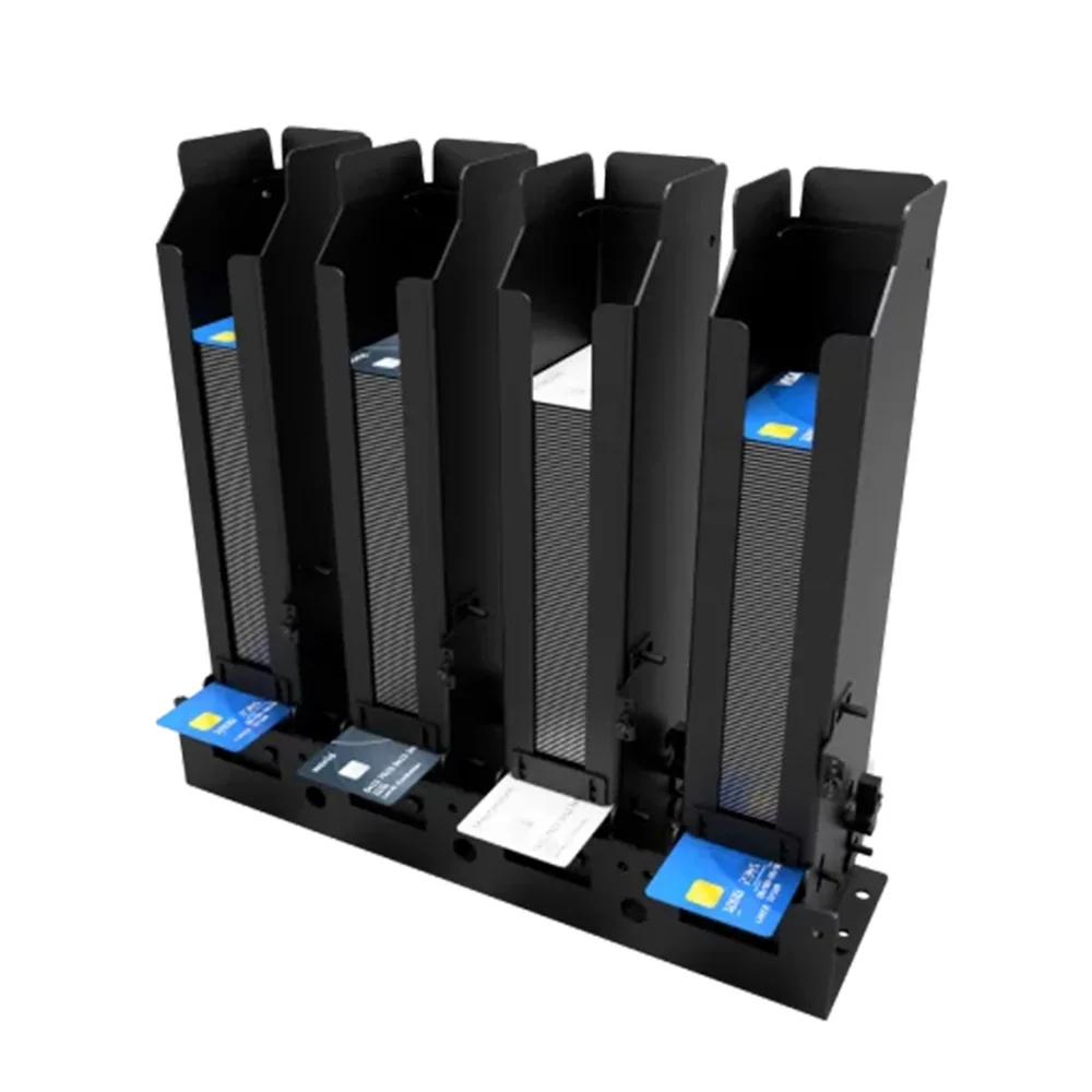 Efficient Bank Card Dispenser Kiosk with Quick Confidential Self-Service Solution Enhanced Custom Features Face ID SDK Included