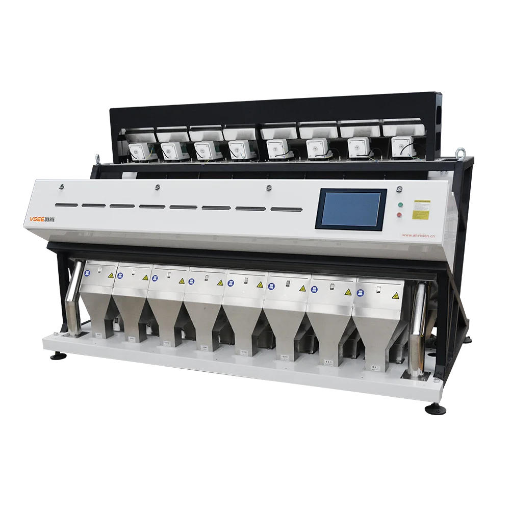 M8 512 channels chickpea color sorting machine coffee bean classification machine soybean color classification