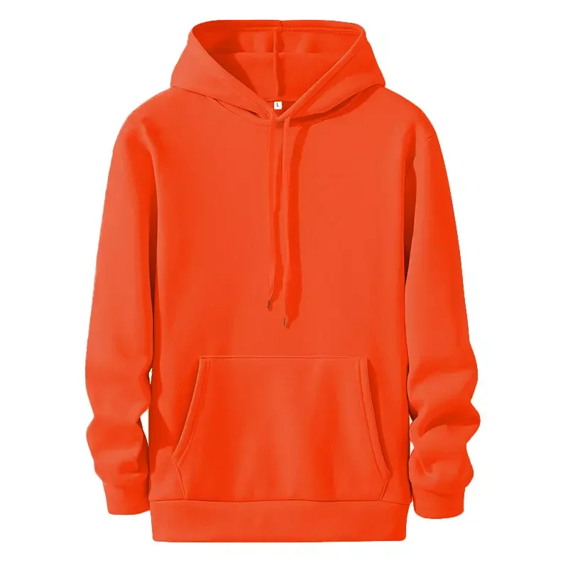 Custom unisex oversized 100% cotton hoodies blank plain mens 500gsm plus size pullover hoodies with embroidery printed logo