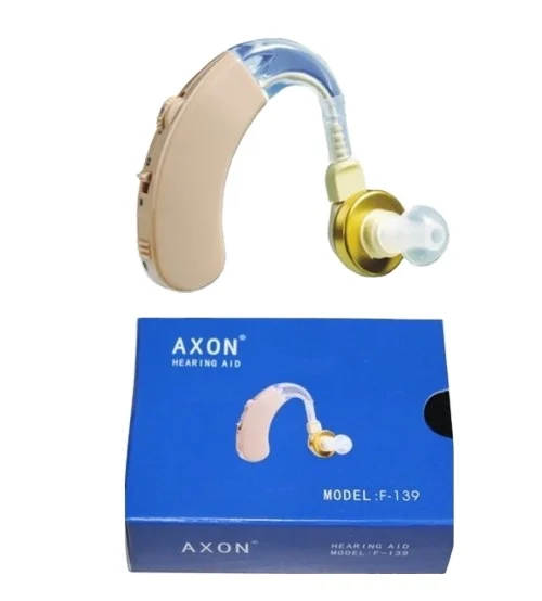 Axon mini hearing aid F 139 bte hearing aids CE hot selling bte cheap price made in China Hearing Aids The Elderly new ear bte