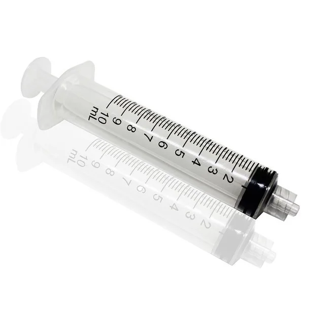 Plastic Injection Molding Air Water Medical Disposable Plastic 10 Ml 200ml 500ml 1000ml Size Large Luer Lock Syringe With Needle