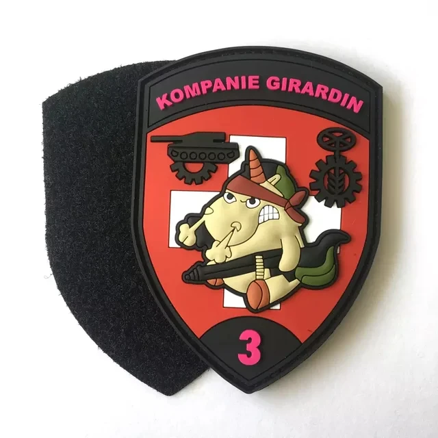 Wholesale 2024 Soft PVC Logo Product Patch Badge Rubber PVC Patches Factory Tactical Equipment Uniform Silicone Patches