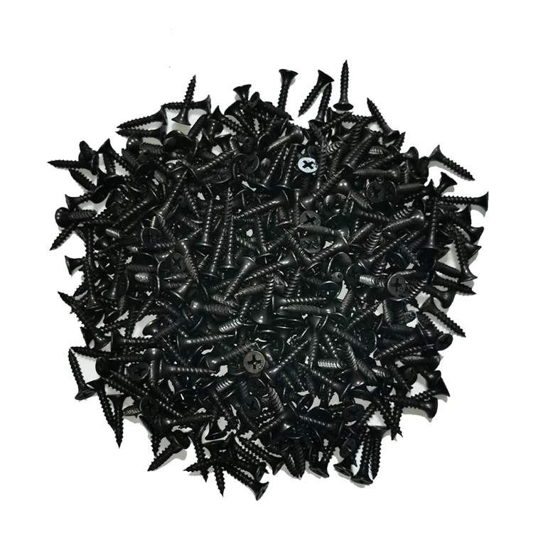 M1.6 M1.7 M1.8 M2 M2.2 M2.3 M2.5 M2.6 M2.8 M3 M3.5 M4 Black Steel Phillips Flat Countersunk Head Self Tapping Screws