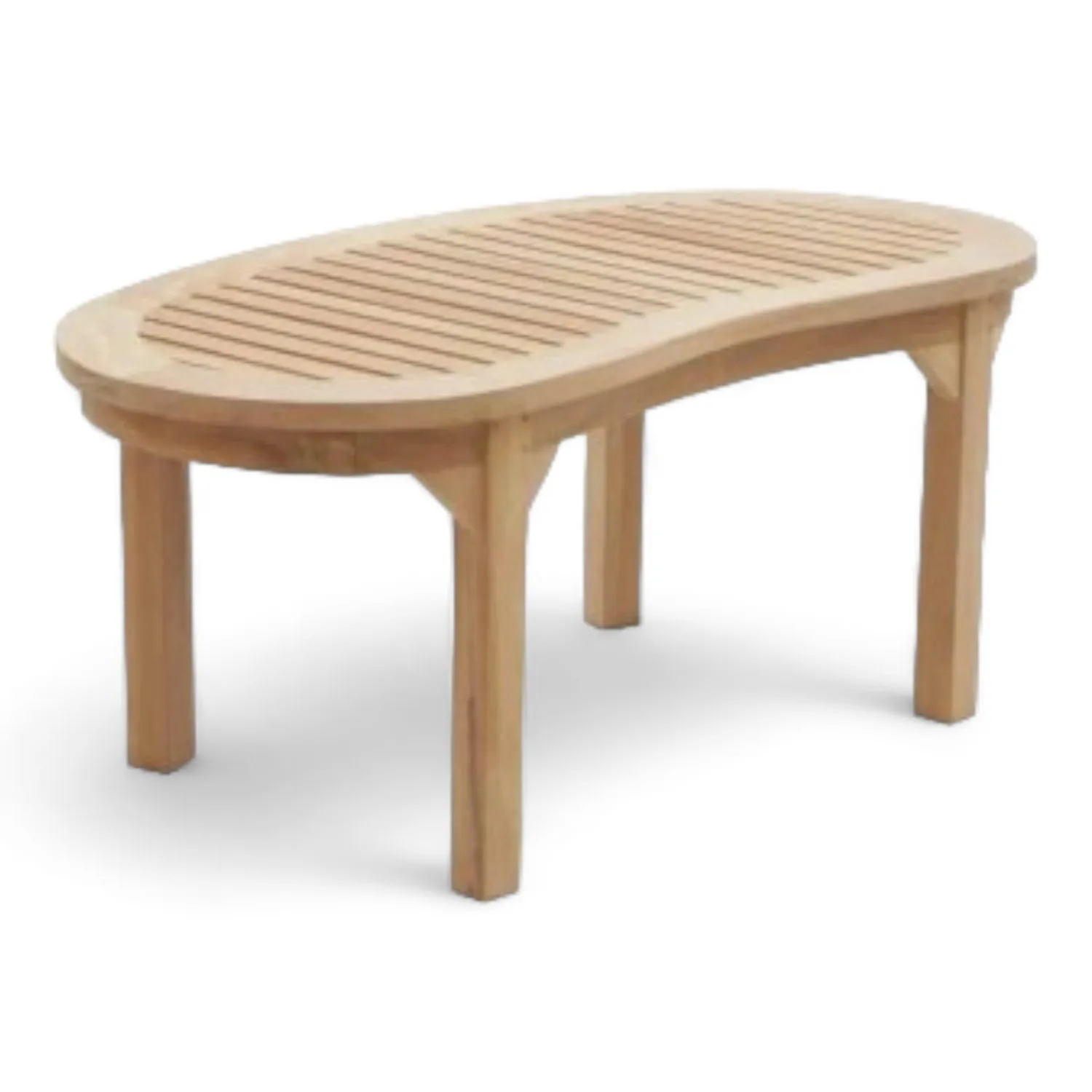 Coastal Indonesia Teak Wood Furniture Set for Outdoor Garden Balcony Dining Living Room Hotel-Includes Coffee Table Bench Set