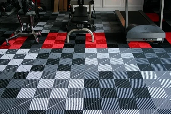 weidan pp garage interlocking floor tiles removable plastic interlocking floor mats for car washing