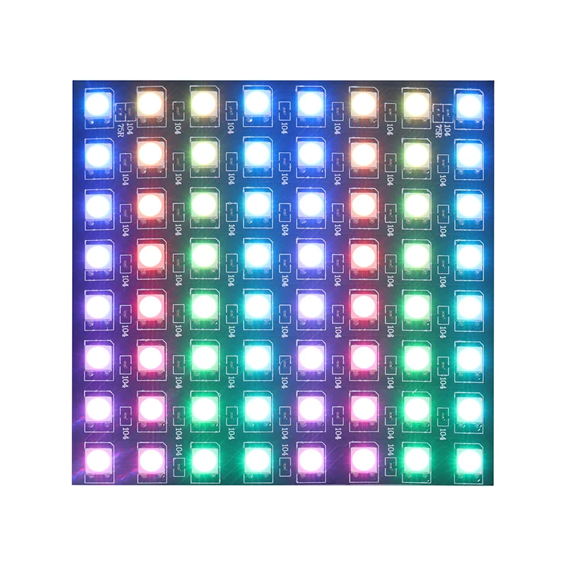 high quality professional matrix led pcb 5v ws2812b 16x16 8x8 8x32