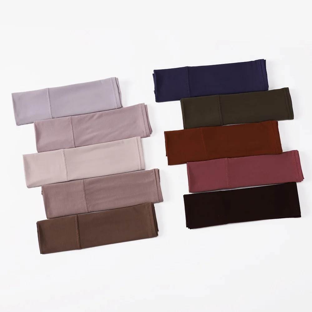 2022 г. высокое качество мусульманский платок хиджаб шапка внутренний из модала и хлопка подкладки мусульманская для