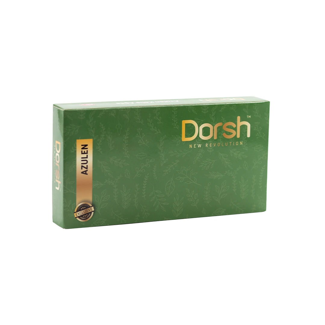 DORSH LIPOSOLUBLE WAX AZULEN 500 GR Wax Body Care High Quality Waxing Azulen  - Made in Turkey