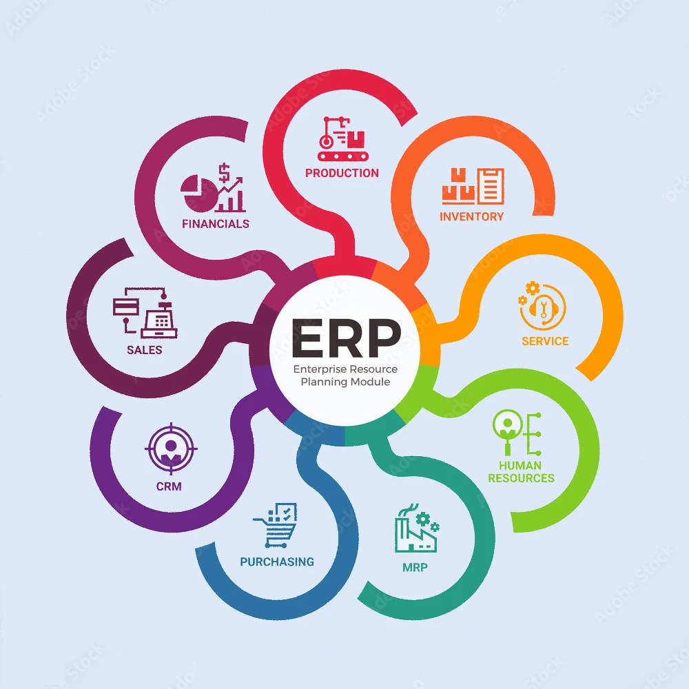 Top leading ERP and CRM system software and mobile application design and development company in india