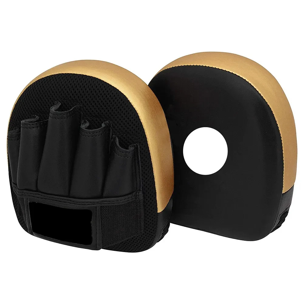100% Leather Boxing MMA Focus Mitts High Quality Custom Made Boxing Focus Mitts Mitt for Training
