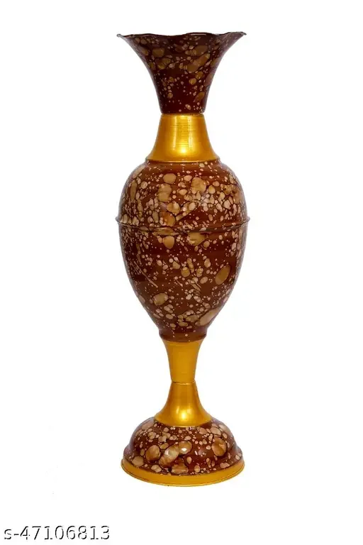 Modern,Home Decors brass flower pot Frame Flower Vase Handmade Brass Color Luxury Floor Metal Vase For Sale