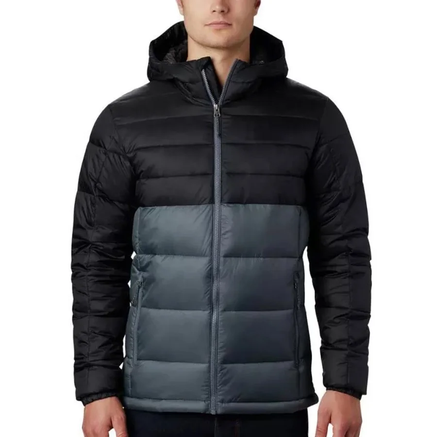 OEM Custom Logo mens down coat winter goose duck down jacket men padded bubble puffer jacket