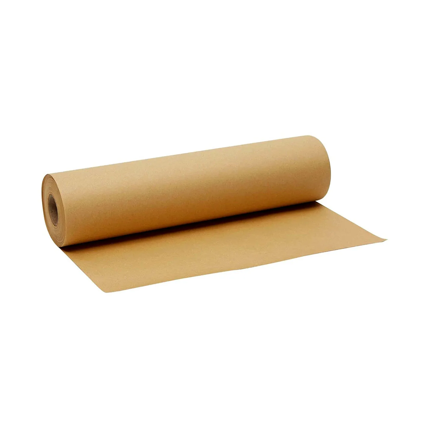 Eco Friendly 100% Recycle 150GSM Food Grader Brown Jumbo Kraft Paper Roll for Paper Cups Bowls