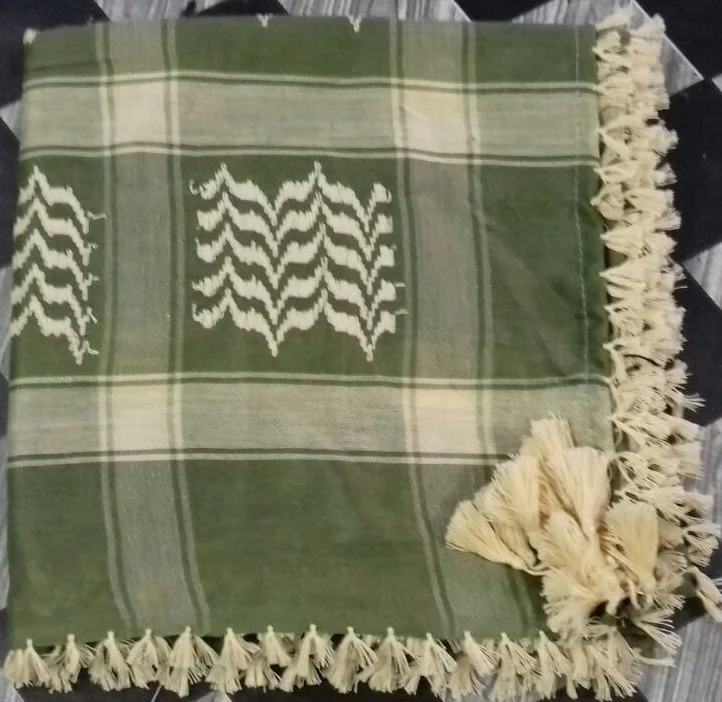 Arab Scarf Mens Shemagh Yashmagh Keffiyeh Palestinian Kuffiyeh